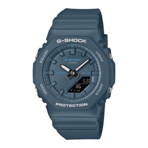 Questa &egrave; l'immagine frontale dell'orologio casio g-shock tone on tone blu